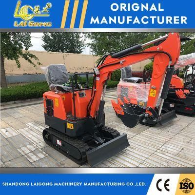 Lgcm Excavator Hyundai 1 Ton Hydraulic LG1 Crawler Excavator