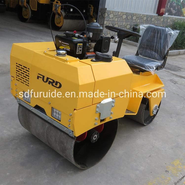 Cheaper Price Hand Operated Road Roller Compactor Small Drum Asphalt Roller for Sale Fyl-855