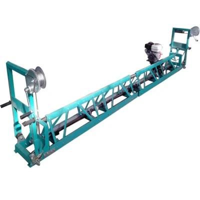 Control Vibratory Floor Finishing Machine Vibrating Concrete Truss Screed