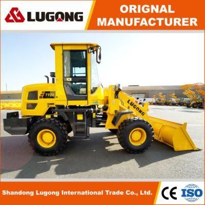 Small/Mini Compact Articulated Wheel Loader with CE ISO for Farm/Mine/Building Foundation