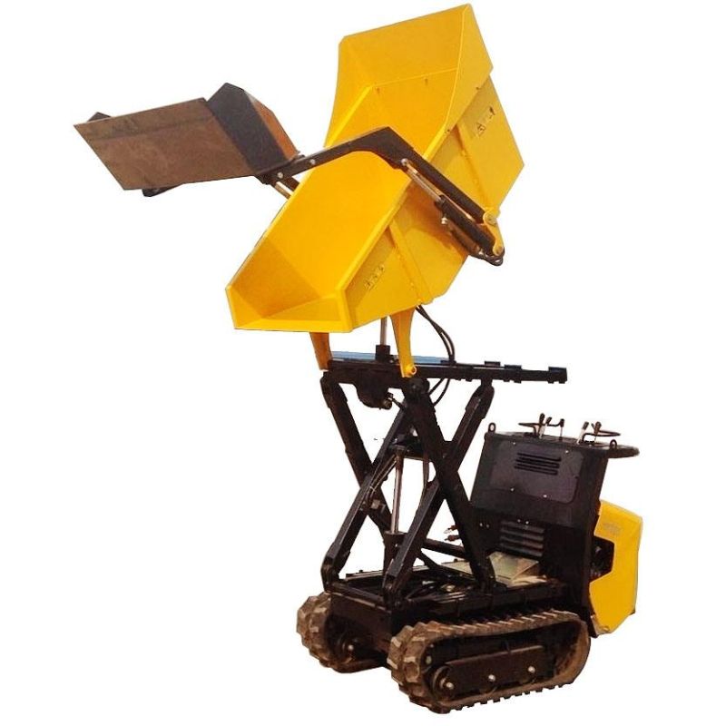 Hot Sale Rubber Track Self-Loading Mini Dumper Mmt60