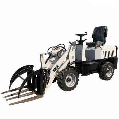 Mr904EV CE Battery Electric Powered 400kg 600kg Mini Electric Loader