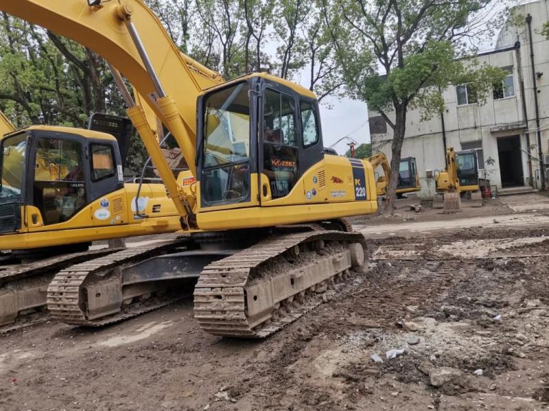 Used Crawler/Mini/Middle Excavator PC220-7 Komatsu PC35/PC20/PC55 Excavators/Construction Machines