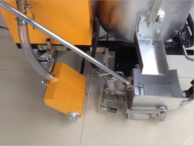 Hand Push Thermoplastic Road Line Paint Marking Machine Equipment