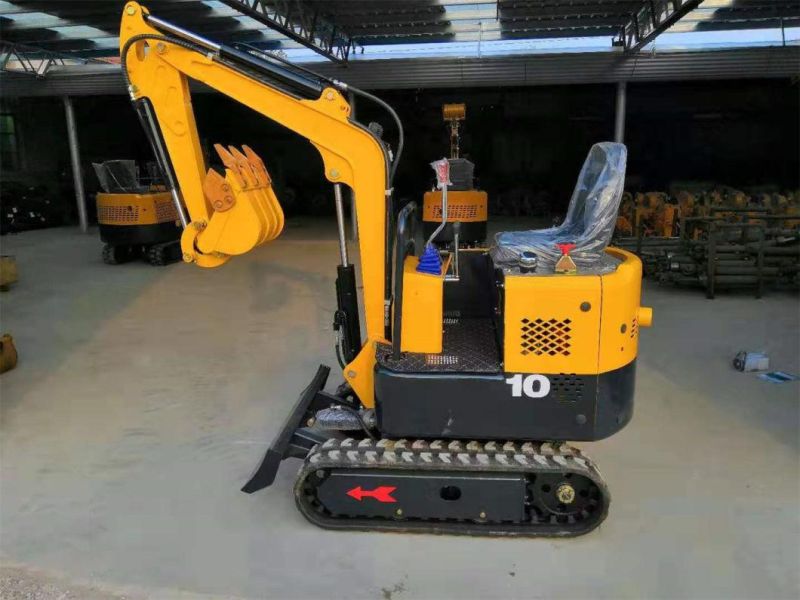 China Factory Wholesale 0.6/0.8/1/1.2/1.5/2ton Mini Mini Excavator Backhoe Excavator Crawler Excavator Tailless Excavator Construction Site/Farm/Garden CE CE