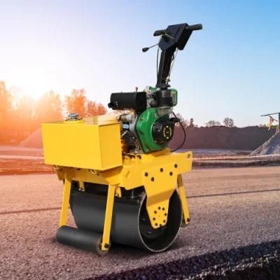 Sell Engine Power 8HP Mini Road Roller Weight 600kg Roller for Asphalt Surface