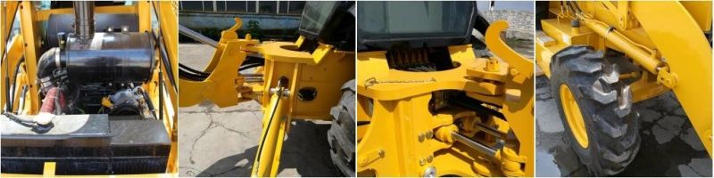 Chinese Jx45 RC Backhoe Wheel Loader with Excavator