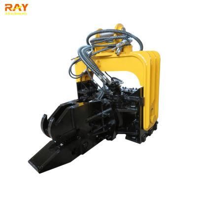 Small Concrete Sheet Pile Driving Machine Mini Pile Driver Attachment for Excavators