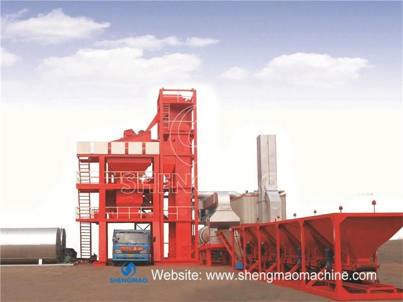 Low Cost Lb1000 80tph Stationary Hot Mix Asphalt Mixing Plant Supplier