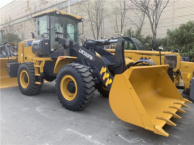 XCMG Official Cheap 3 Ton Wheel Loader Lw300fn China Top Brand Small Front End Loader with Spare Parts Price List for Sale