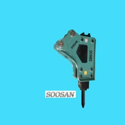 Hot Selling Side Silence Top Type Soosan Hydraulic Hammer Sb45 Breaker for Excavator