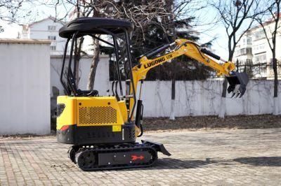 China Wholesale Small 1 Ton Mini Digger CE/EPA/Euro 5 Compact Mini Excavators for Sale