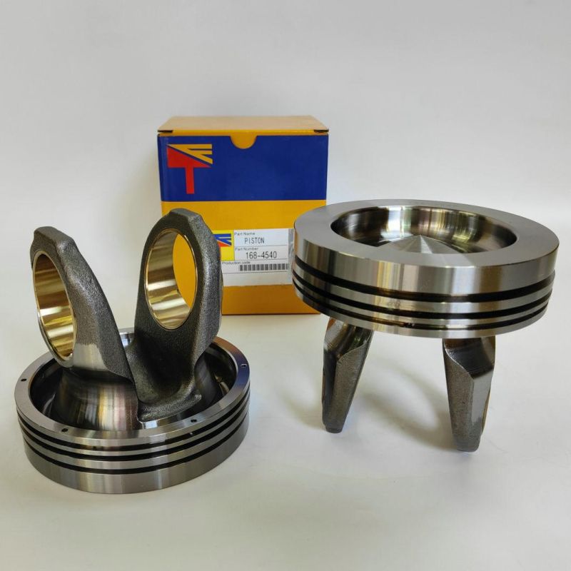 Diesel Engine Engineering Machinery Parts Piston Crown 168-4540 for Building Bulldoz Parts D8r D8n Wheel Loaders Parts 168g Engine Parts 3460c 980c