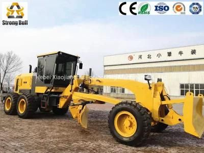 Manufacturer China Motor Grader with Cummins 215HP Engine