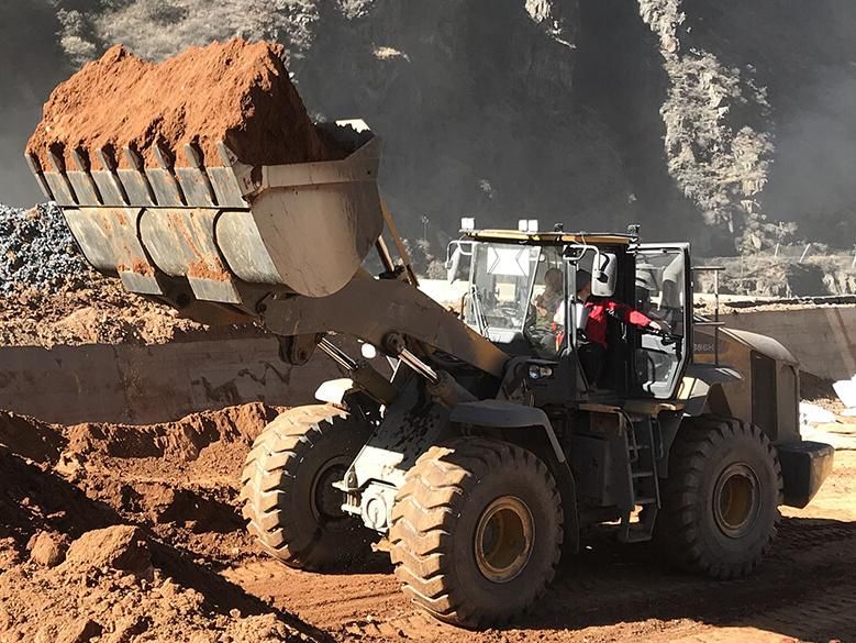 862h 6.5ton 4cbm Small Articulated Wheel Loader Price