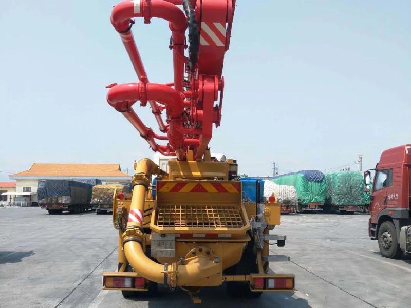 Hot Sale 37m 48m 56m Concrete Boom Pump Truck Truck-Mounted Concrete Pumps Concrete Placing Boom