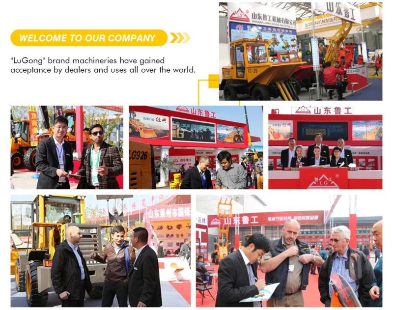 Long Time Life Yuchai Engine 92kw Front End Loaders for Quarry