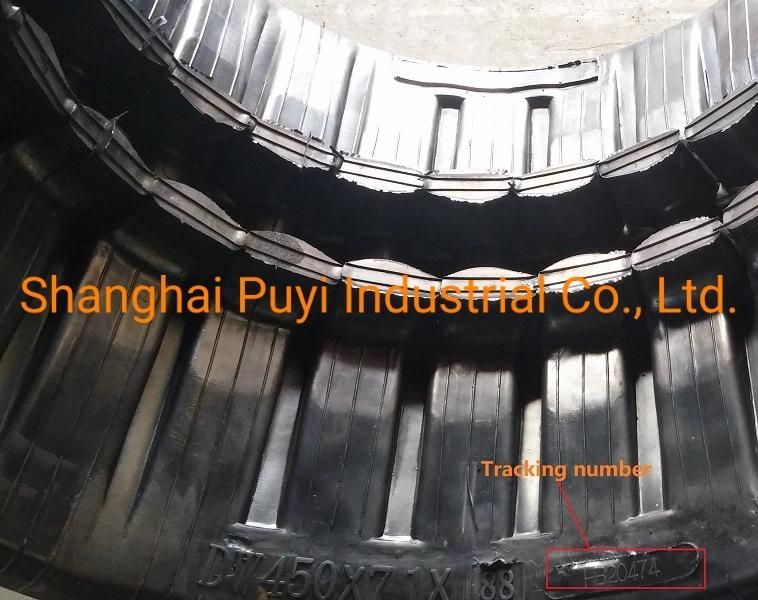 230X48X70 for Kubota Kx018.4 Excavator Rubber Track Spare Parts