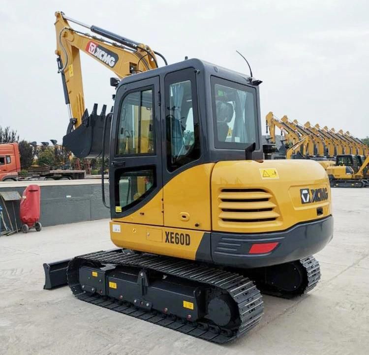 XCMG 6 Ton Xe60d Hydraulic Small Crawler Excavator Machine Prices