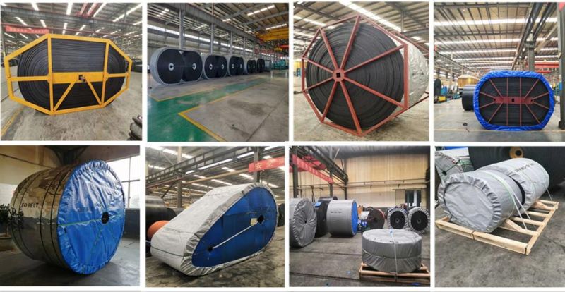 Steel Cord/ Ep/Nylon/Chevron Rubber Conveyor Belt for Belt Conveyor