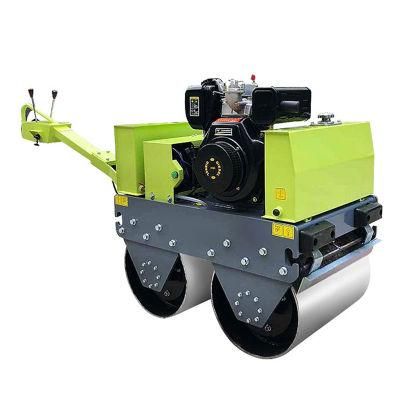 Hydraulic Double Drum Vibratory Walk Behind Weight of Road Roller