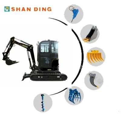 Cheap 2.5 Ton Fully Hydraulic Mini Excavator