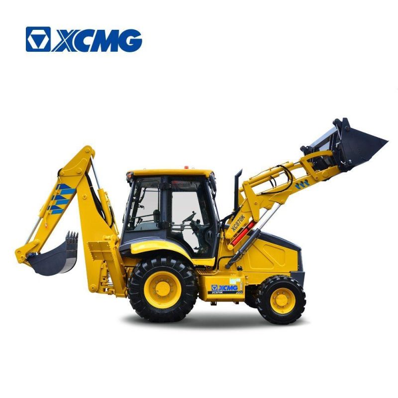 XCMG Xc870K 2.5 Ton New Backhoe China Loader Mini Tractor with Front End Loader and Backhoe for Sale