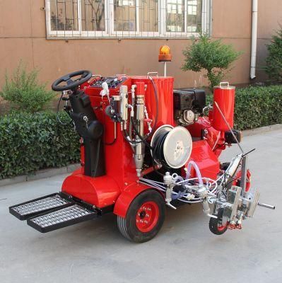 Self-Propelled Road Line Marking Machine Used for Spraying Cold Paint