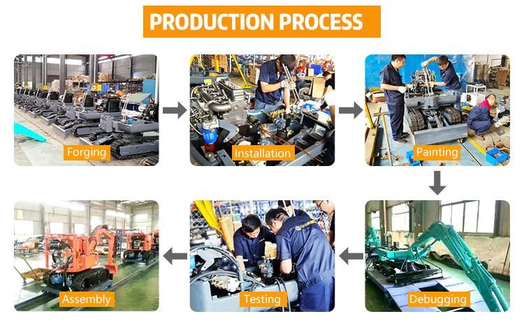 Mini Excavator Digger Excavator Machine Mini Earth-Moving Machinery Excavators