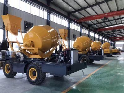 High Quality and Hot Selling Self Loading Concrete Mixer