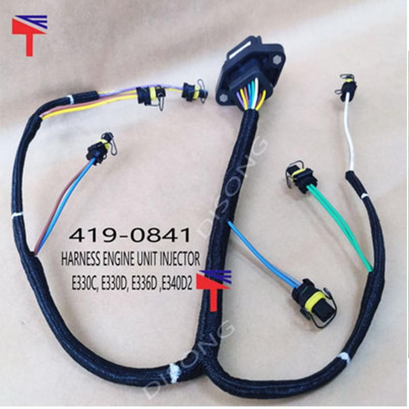 Engine Line Speed 336D C9 Injector Line Speed 215-3249 419-0841 Fuel Injector Wiring Harness