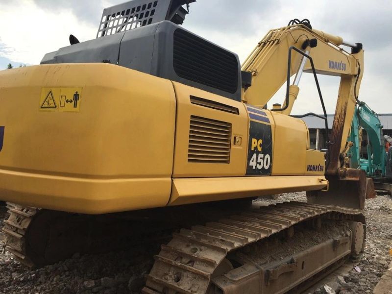 45t Used Komatsu PC450-7 PC450 PC450-8 Crawler Excavator for Mining Application