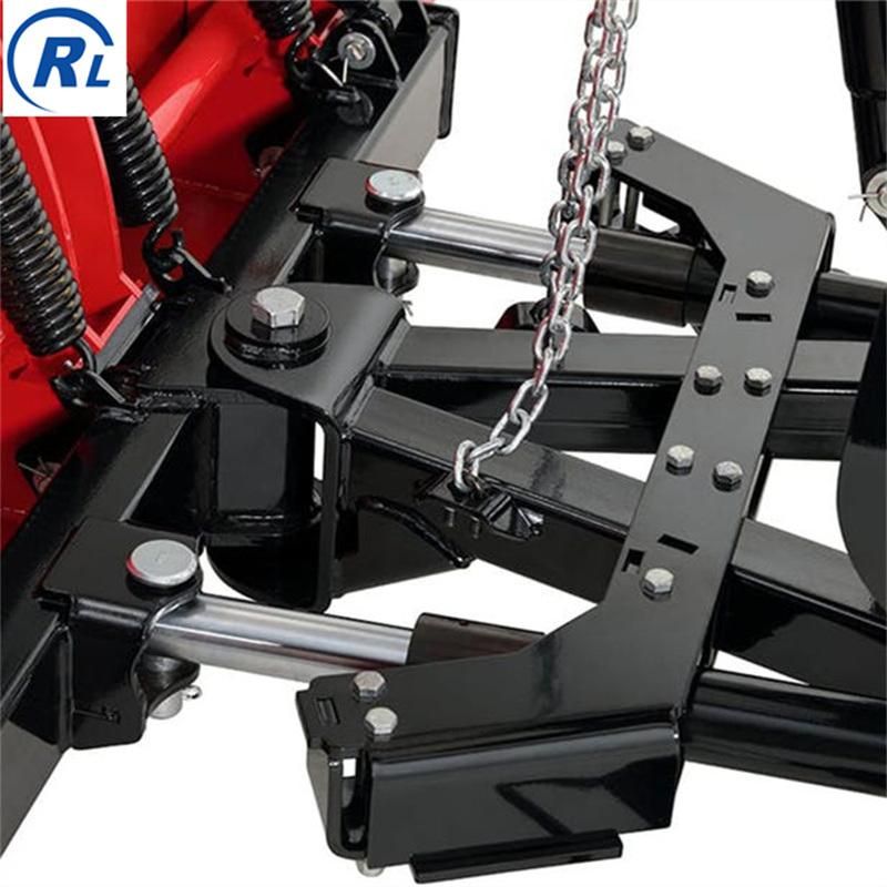 Qingdao Ruilan Customize Snow Plow Blade with Hydraulic Cylinder for Skid Steer/Loader and Tractor, Machinery Attachment