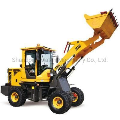 Wheel Loader Zl916 Moving Type and New Condition Mini Loader