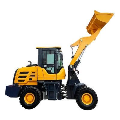 Shanzhuang 1000kg 1600kg 1800kg 2000kg 2500kg 3000kg 4WD Articluated Garden Diesel Front End Loader with CE