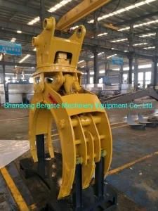 Excavator Hydraulic Grapple Stone Grapple