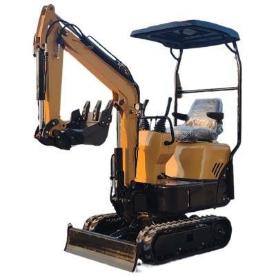 High Quality Mini Crawler Excavator 1t