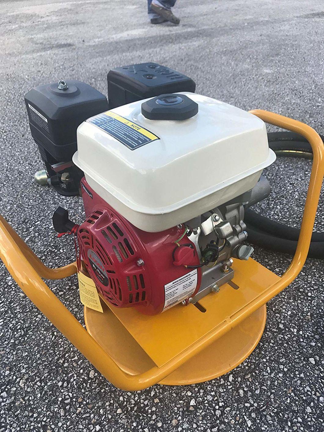 Portable Gasoline Engine 5.5HP Concrete Vibrating Vibrator Machine Custom Factory