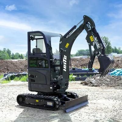 China Factory New Mini Excavator Price 1.5 T 2 Ton Mini Excavator 1.8 Ton Hydraulic Small Micro Digger Bagger Hot Sale