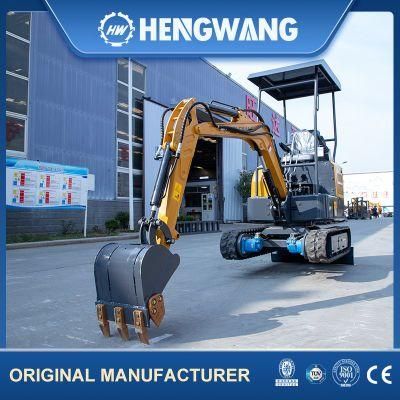 New Design Digging Machine Multi-Function 1.2ton Small Mini Excavator for Sale