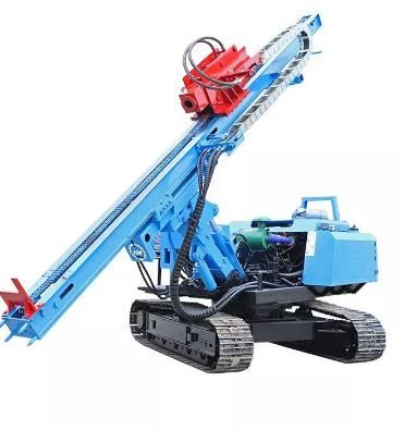 Large Diameter Igl826 Guardrail Post Driver Spiral Piling Machine