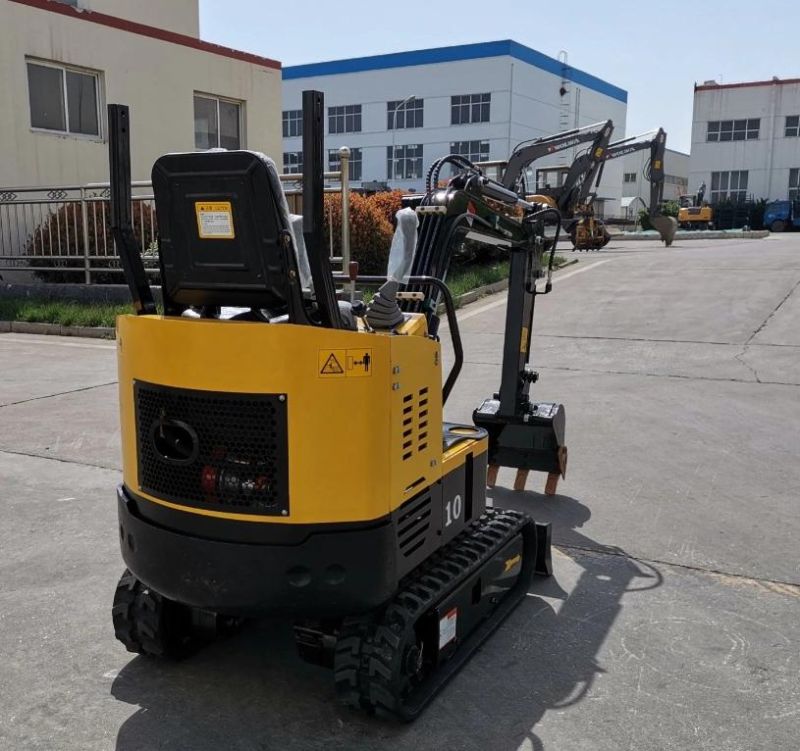 Chinese 1ton Small Excavator Cheap Price Mini Excavator for Garden Use