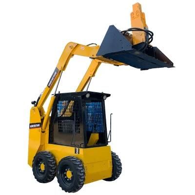 Mini Kompaktlader 500kg 1000kg Load Capacity Mini Skid Steer Loader