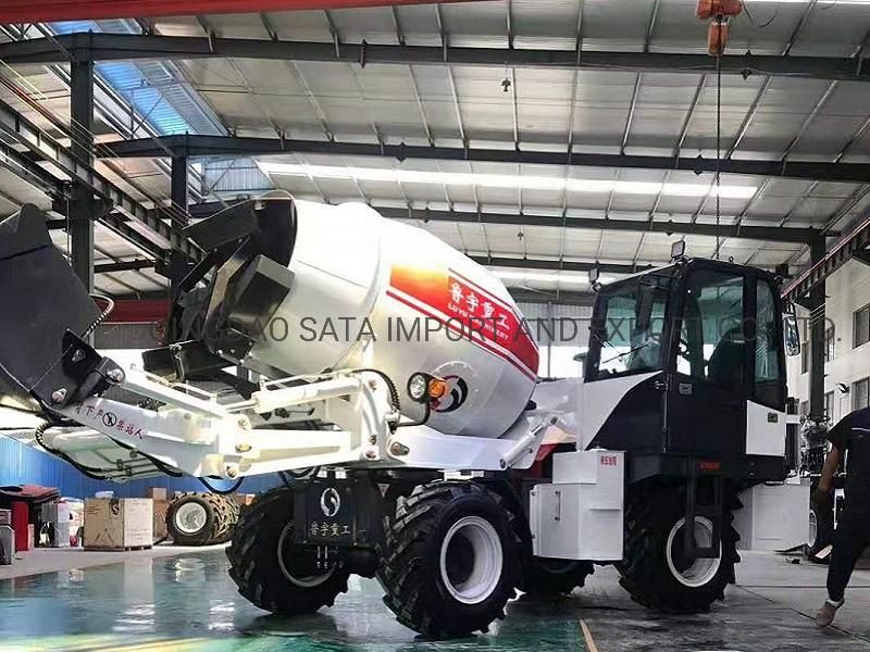 Concrete Machinery 2.4m3 Diesel Concrete Mixer