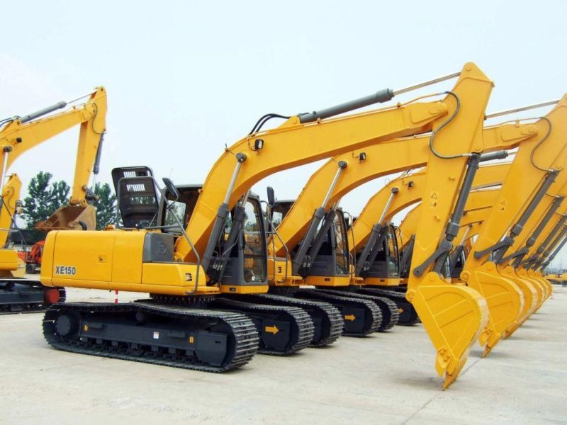 Cheap Price China XCMG Xe150u 15 Ton Small Hydraulic Crawler Excavator with Accessory Price for Sale (more model for sale)