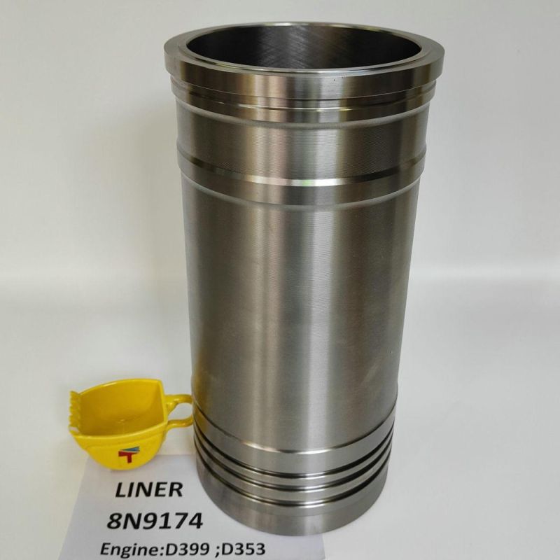 Diesel Engine Cylinder Liner 8n9174 for Buildozer D9g Engine D353 D398b D399 Generator Set