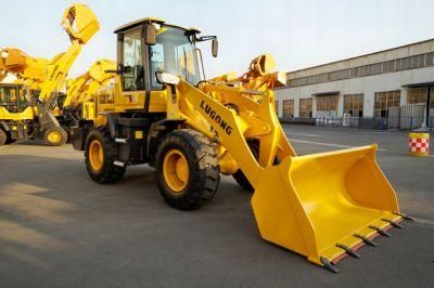China Shandong Lugong 2t Small Mini Front End Wheel Loader with Low Price