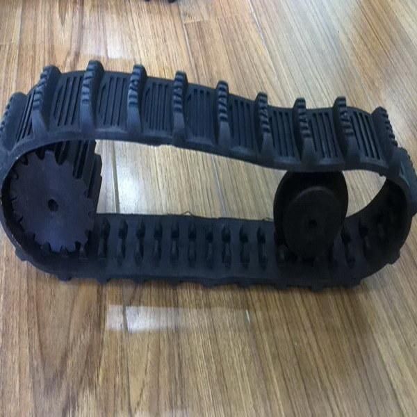 Small Robot Wheel Chair Rubber Track for Vehicles 50*20*46