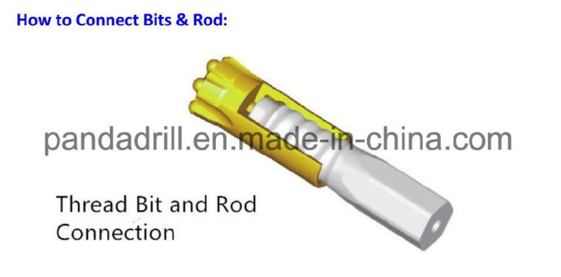 Excellent Material Mining Machine Parts for Mine Drilling Machine Top Hammer Drill Rod