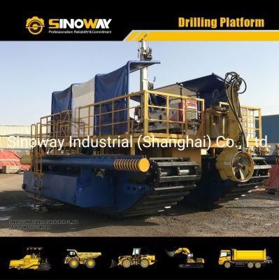 Marsh Buggy Drill Rig Custom Swamp Drilling Rig for Geotechnical Drilling and Coastal Research